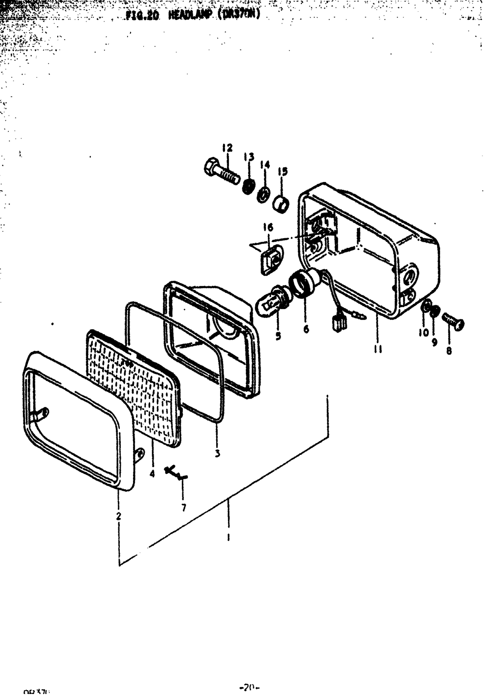 Headlamp (dr370n)