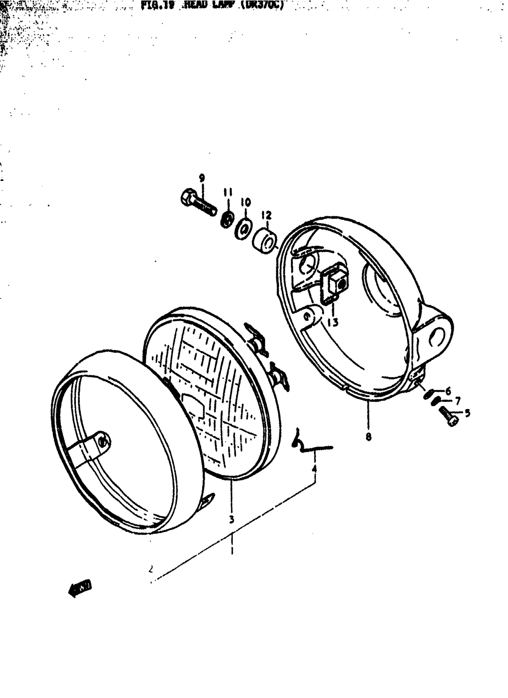 Headlamp (dr370c)