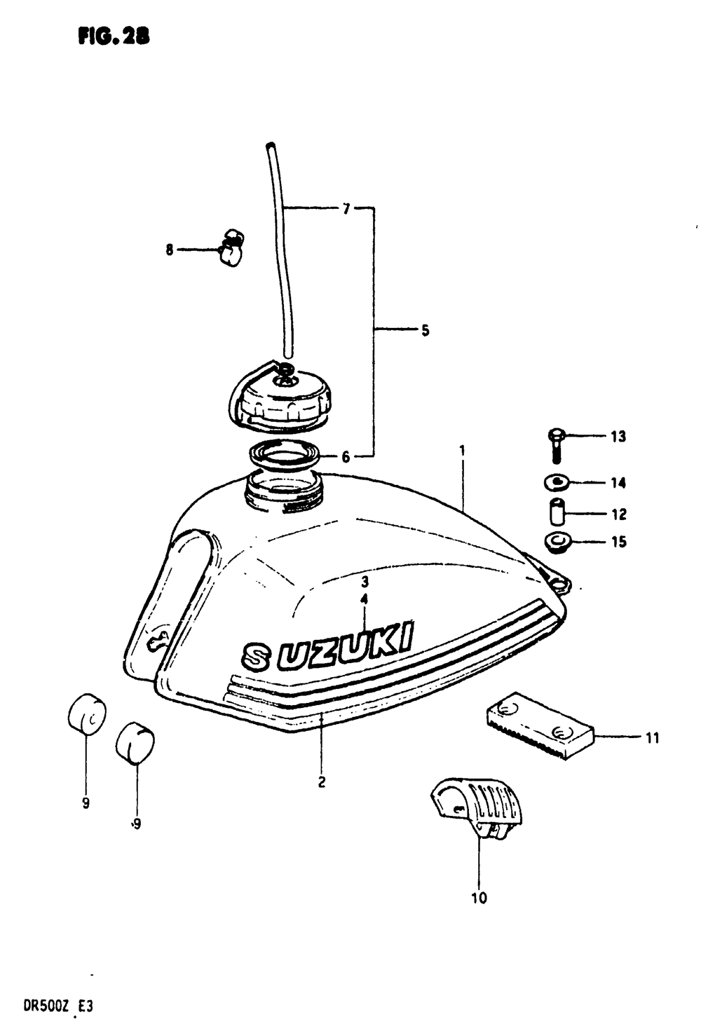 Fuel tank (model z)