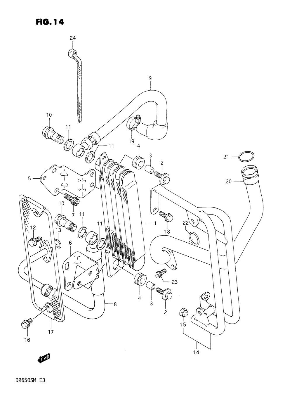 Oil cooler