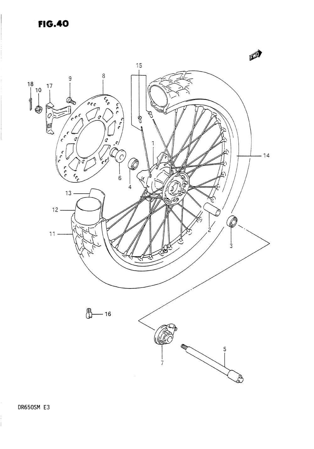 Front wheel