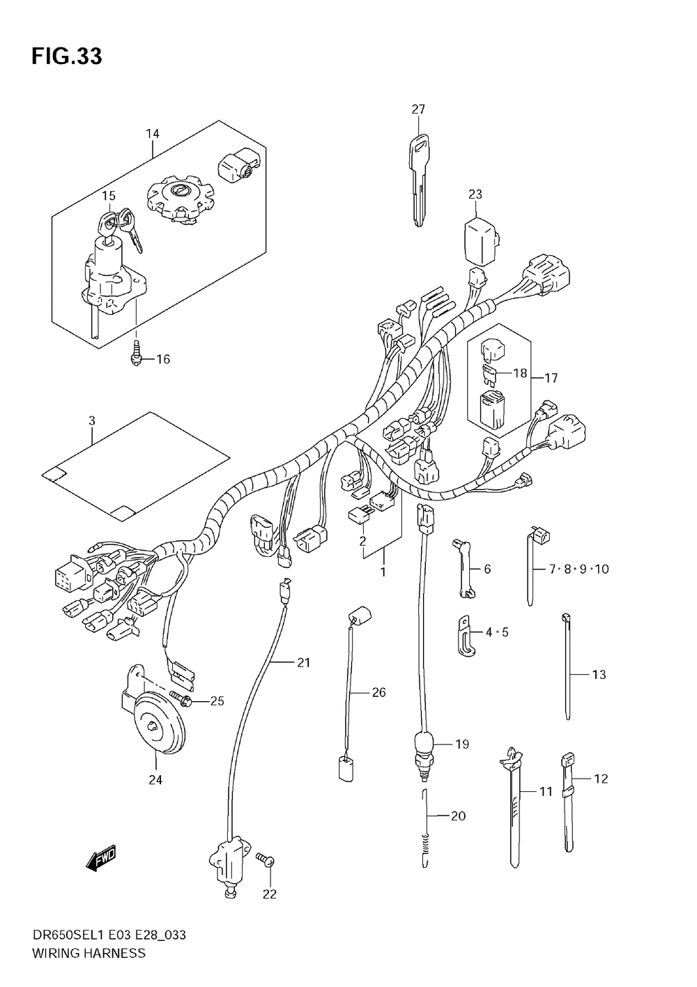 Wiring harness (e28)