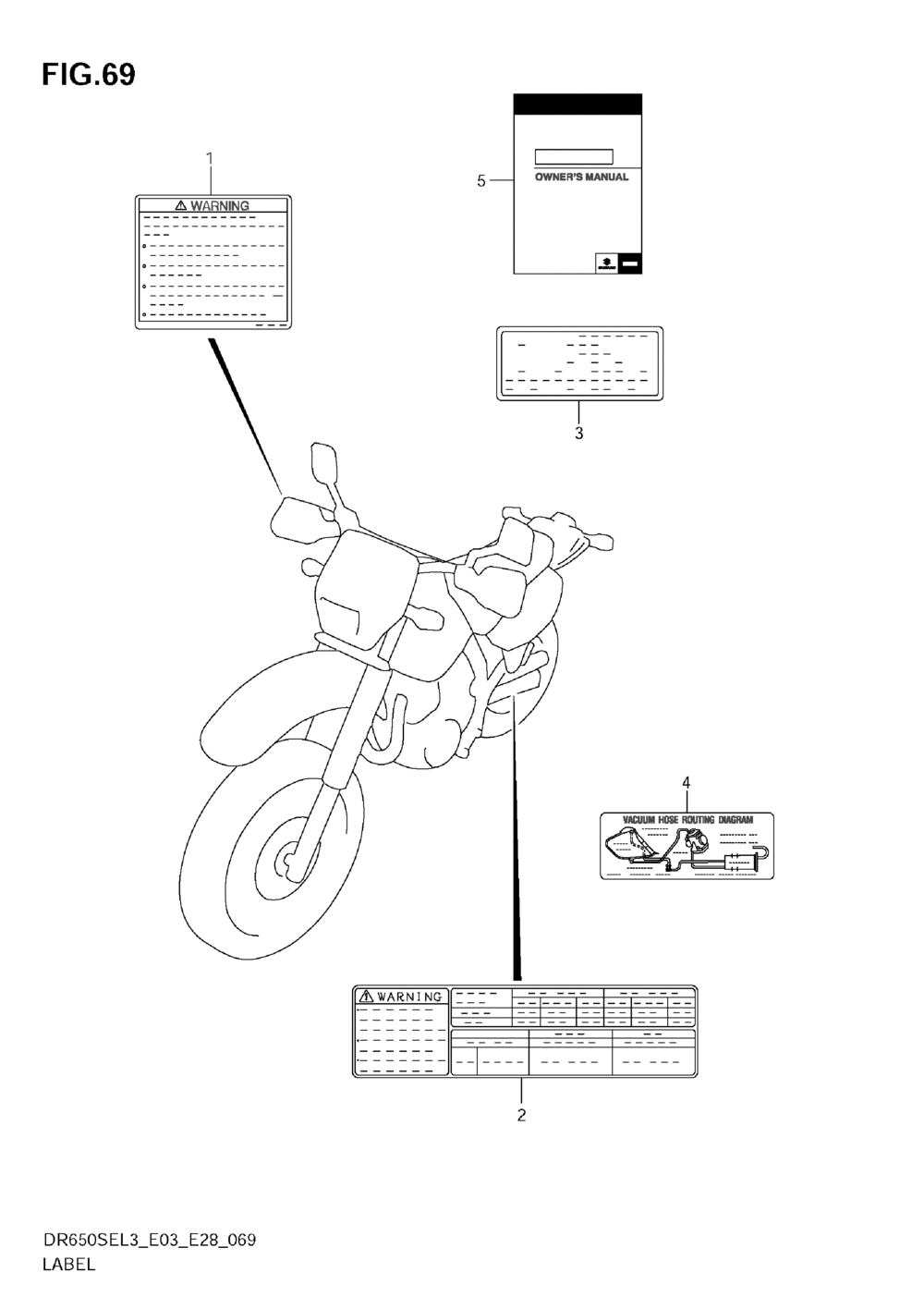 Label (dr650sel3 e33)