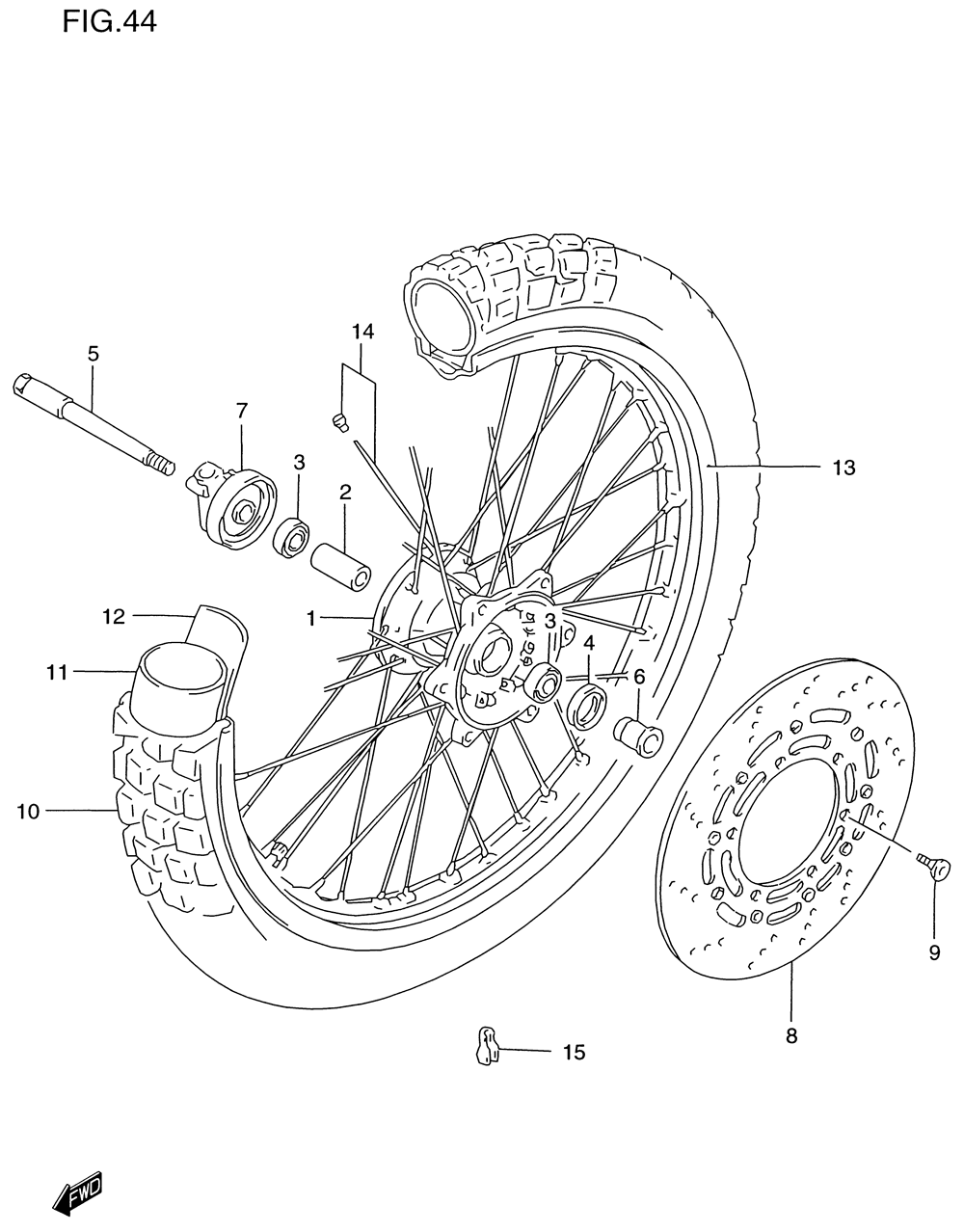 Front wheel