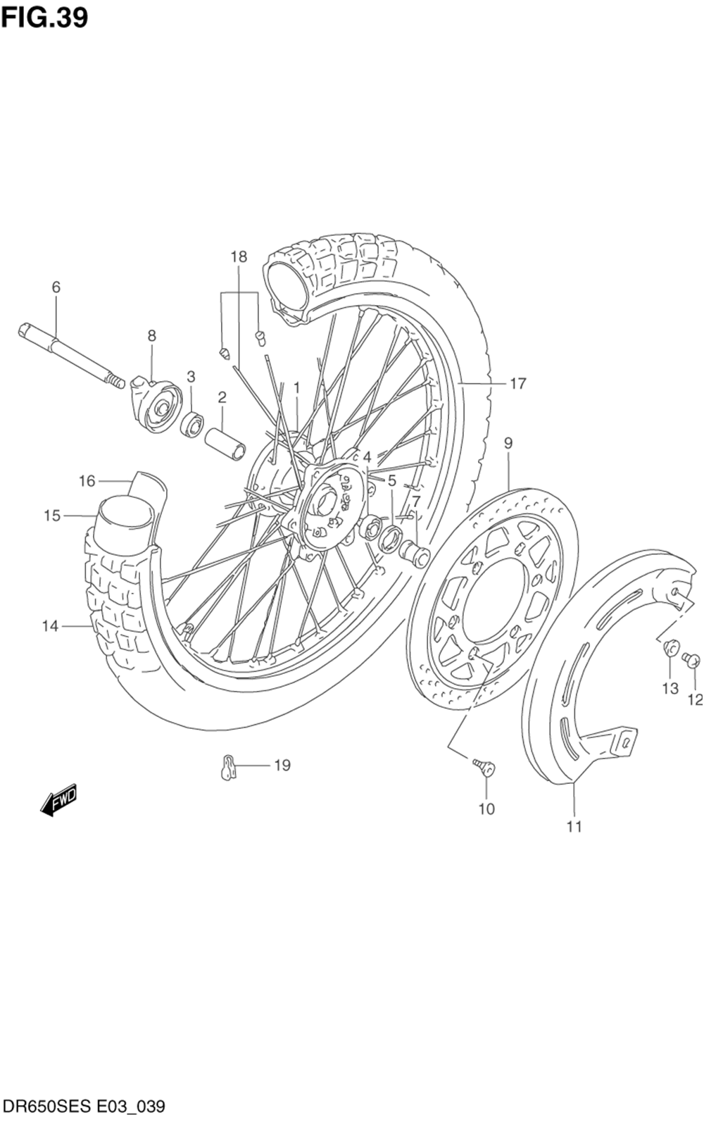 Front wheel