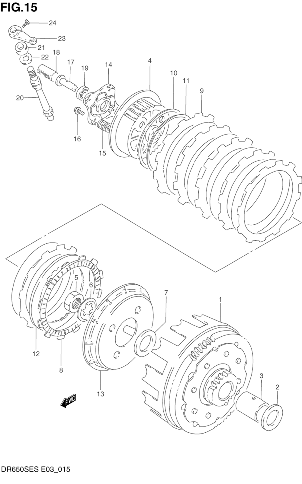 Clutch (model n_p)