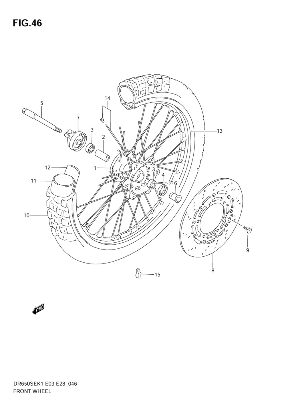 Front wheel