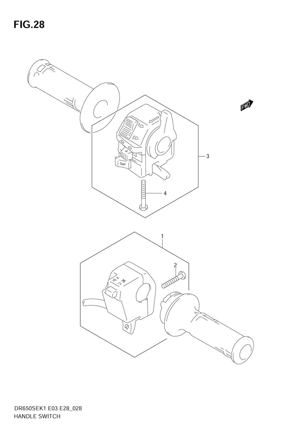 Handle switch