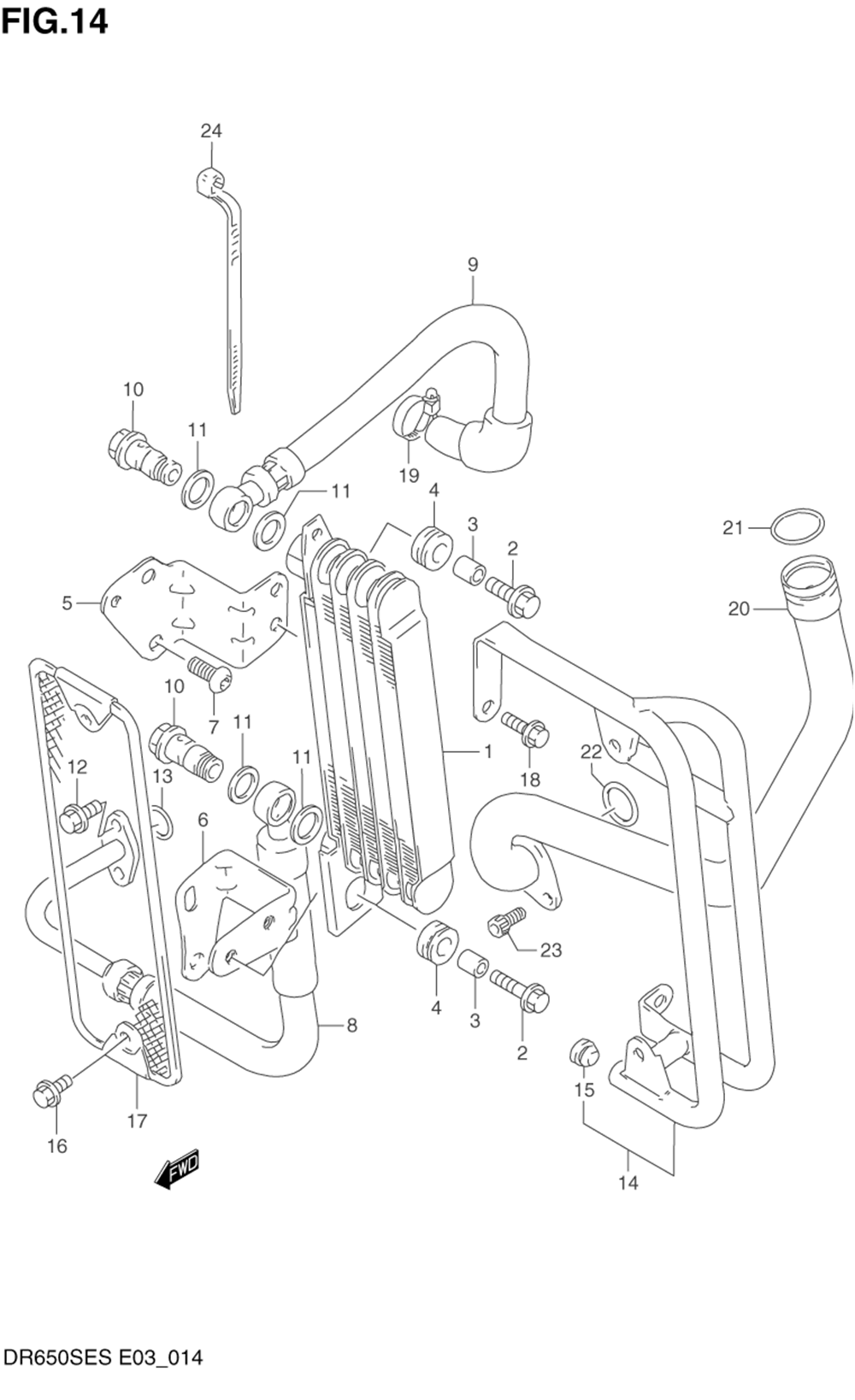 Oil cooler