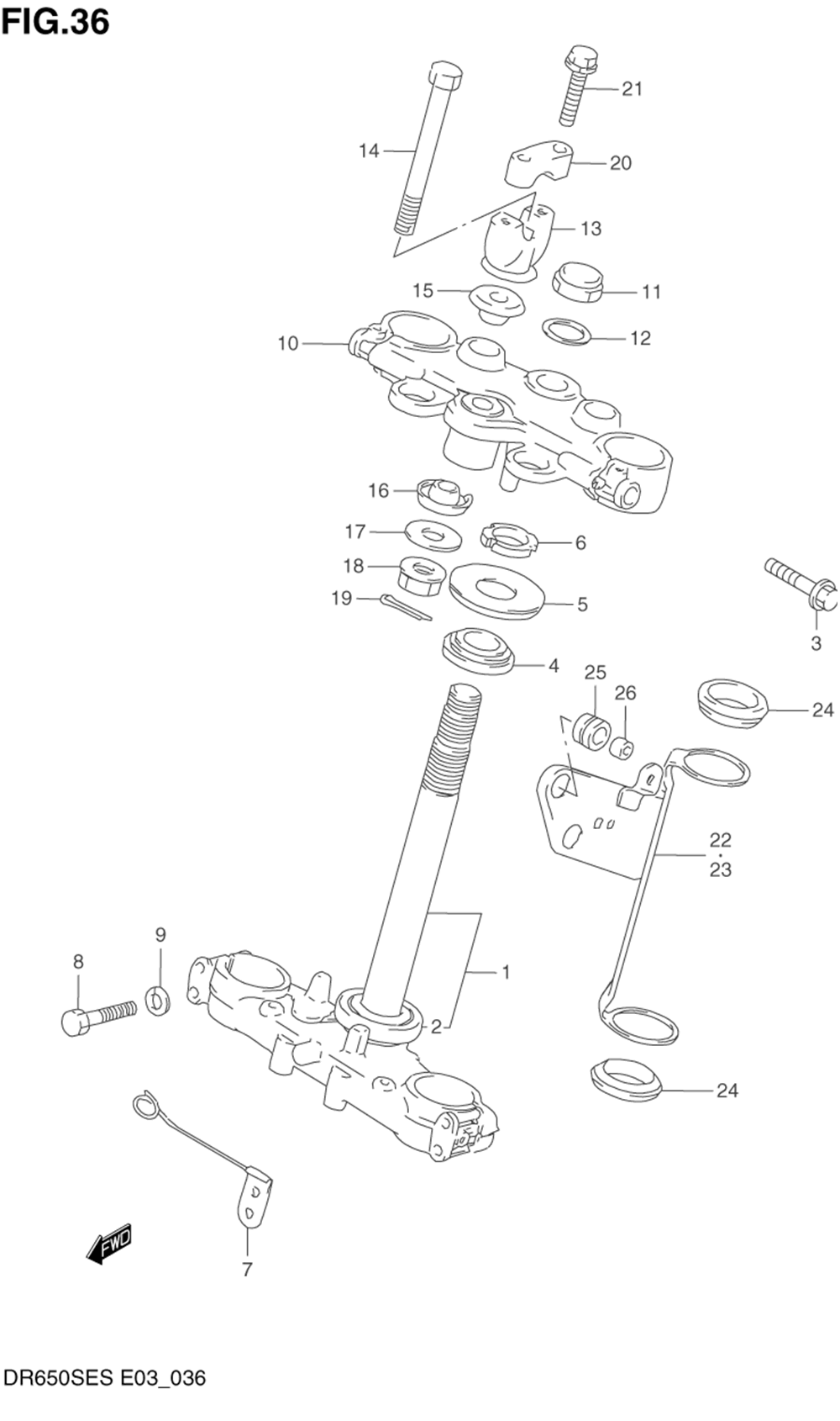 Steering stem