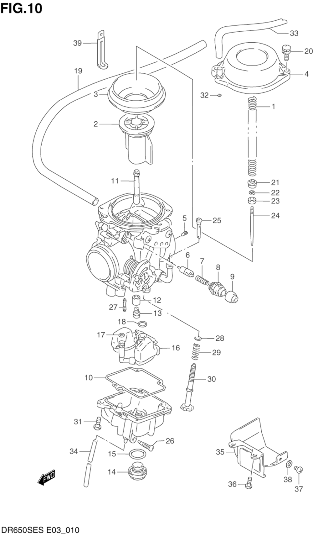 Carburetor (model n_p)