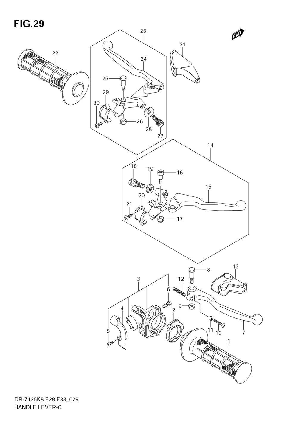 Handle lever