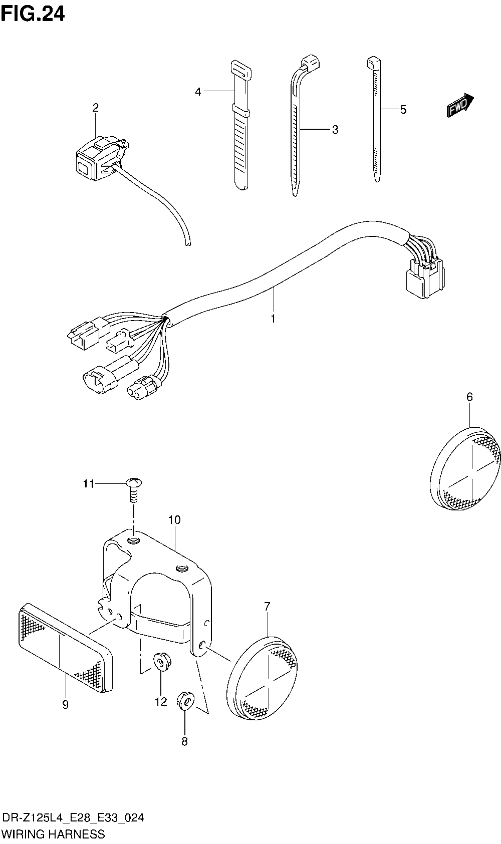 Wiring harness (dr-z125ll4 e28)