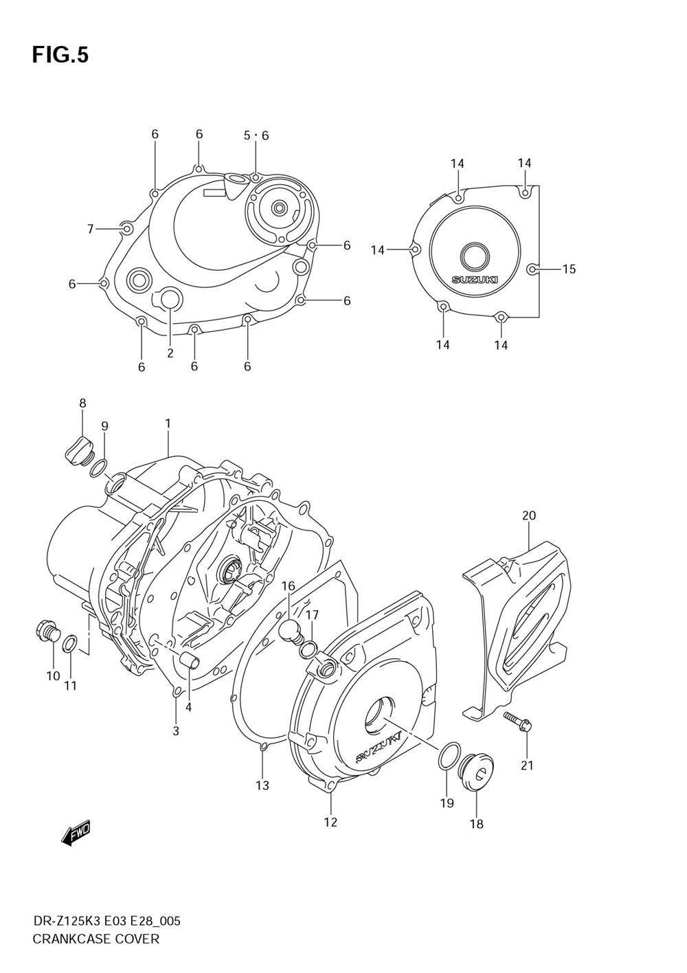 Crankcase cover