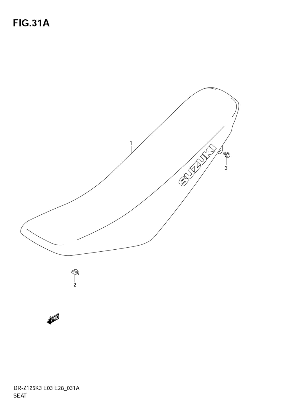 Seat (model k5_k6_k7)