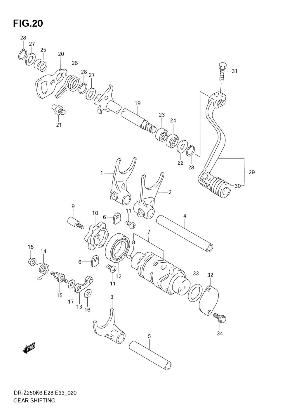 Gear shifting