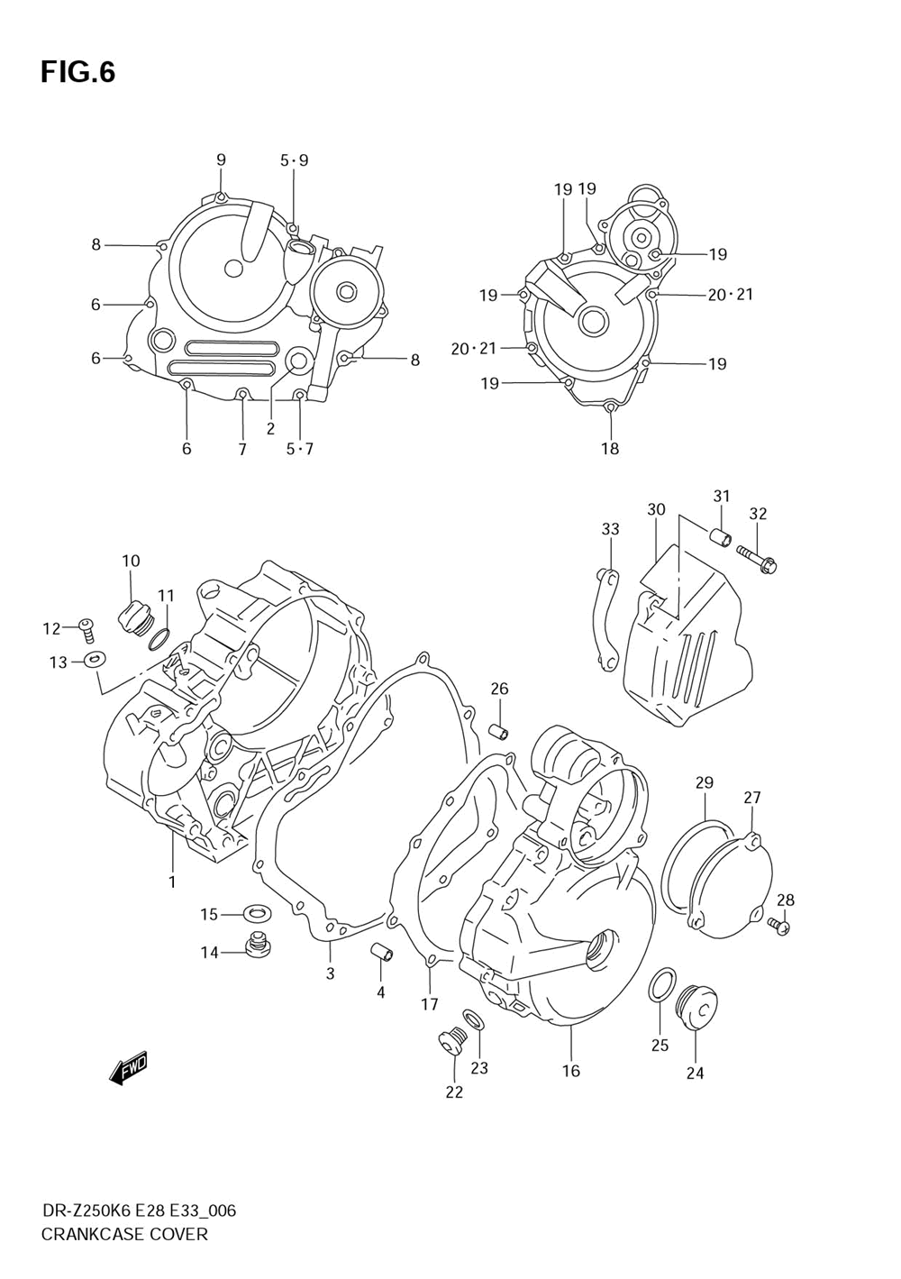 Crankcase cover