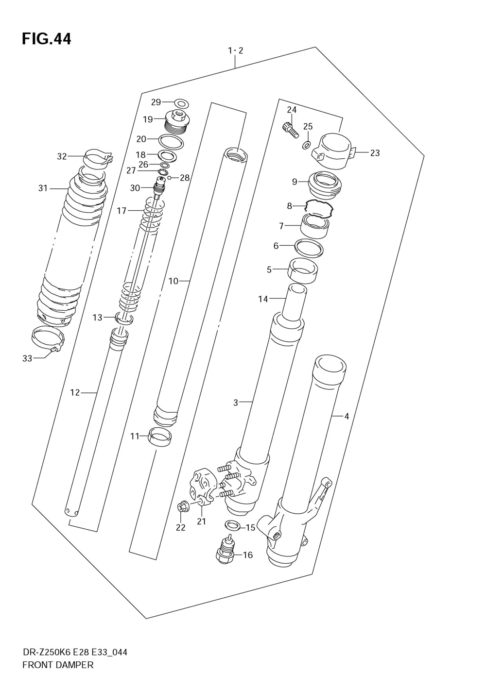 Front damper