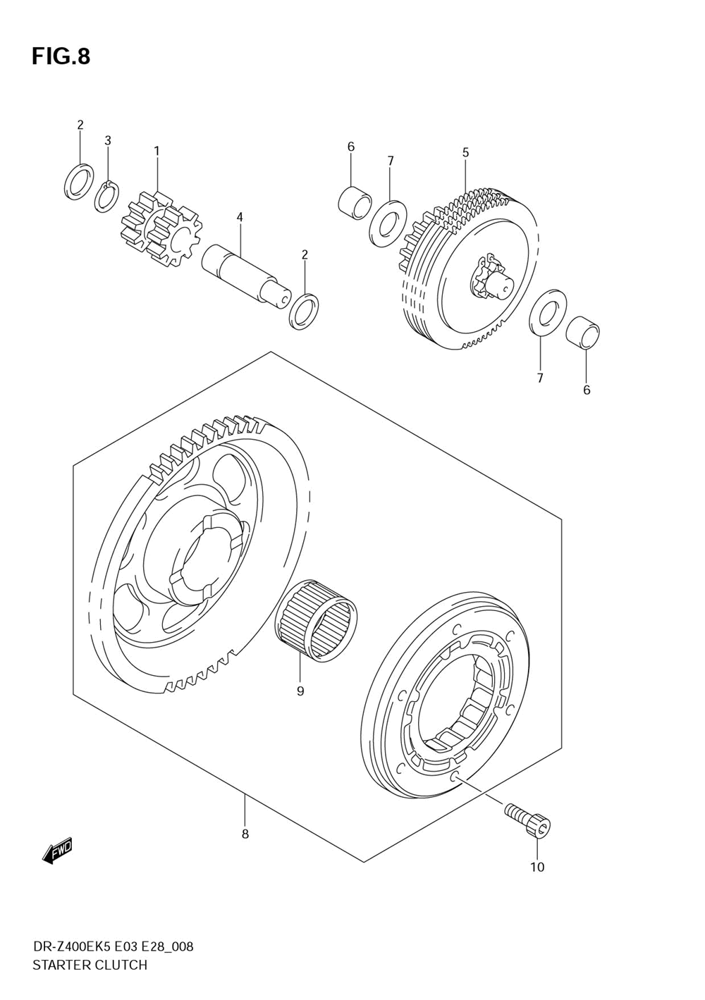 Starter clutch