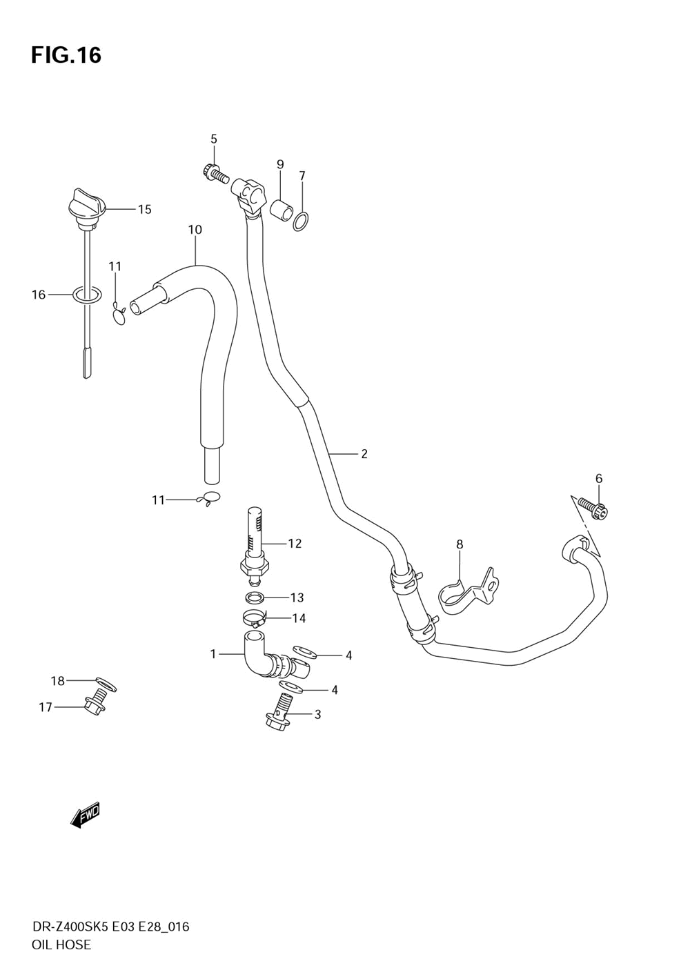 Oil hose