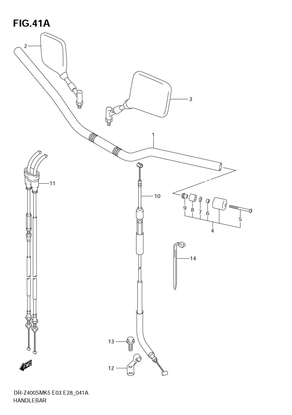 Handlebar (model k7)