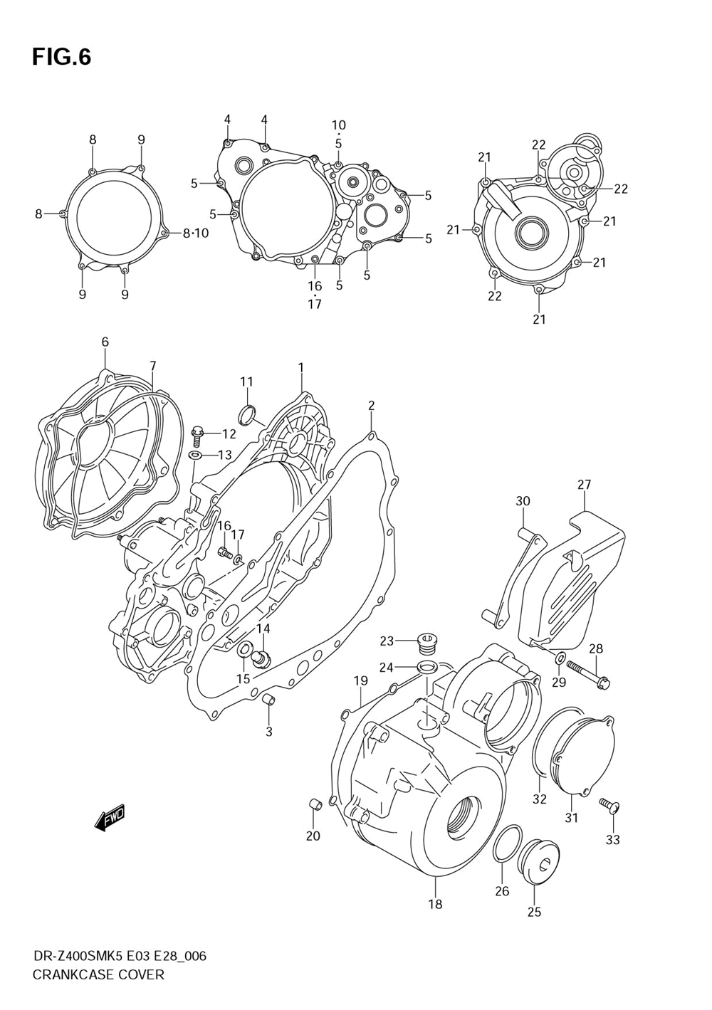 Crankcase cover