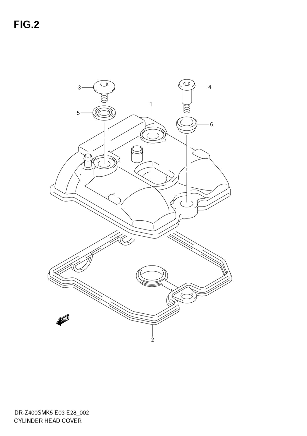 Cylinder head cover