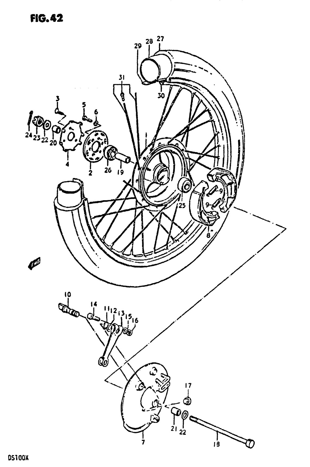 Front wheel