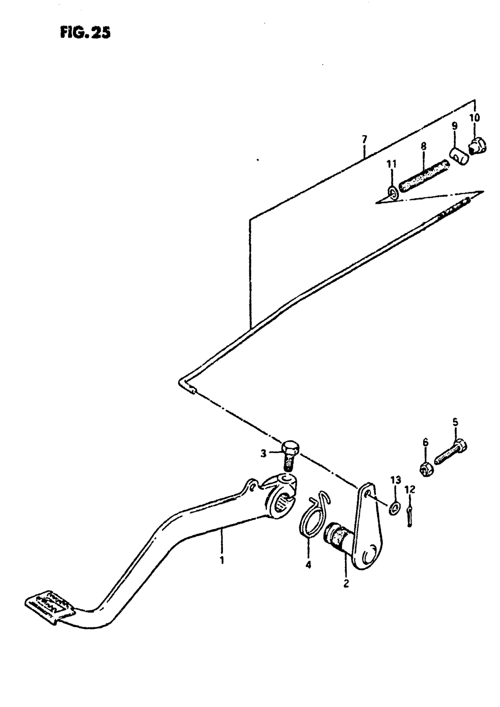 Rear brake (ds100c