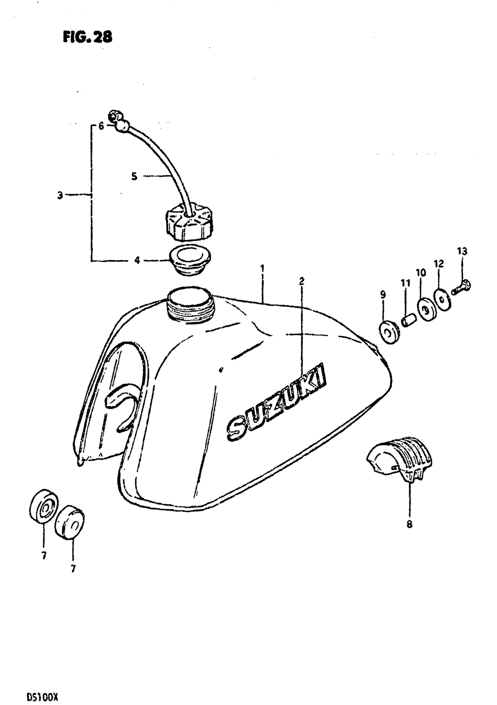 Fuel tank (ds100t