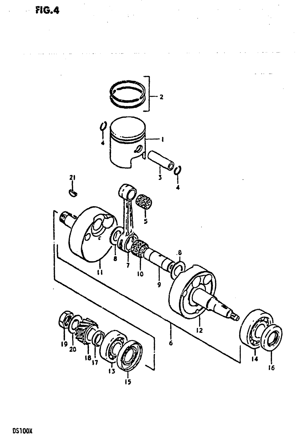 Piston - crankshaft