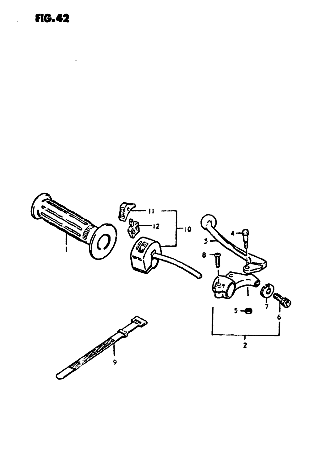 Left handle switch (ds125n)