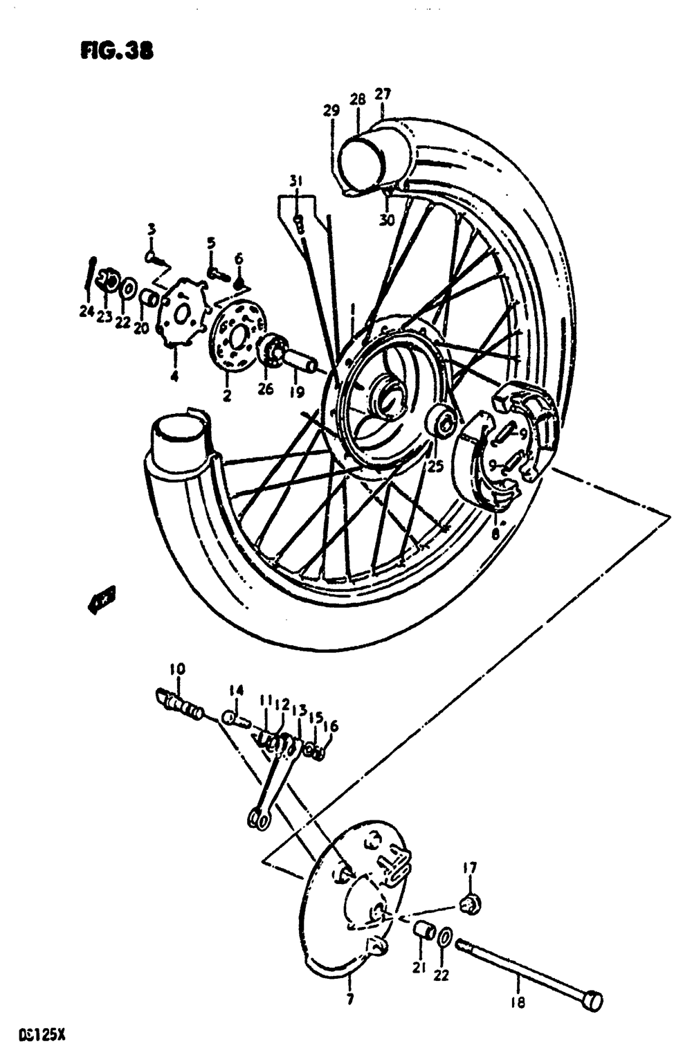 Front wheel