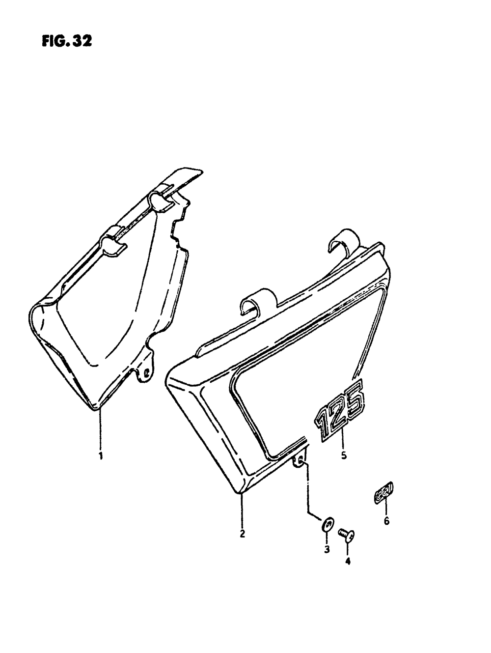 Frame cover (ds125n)