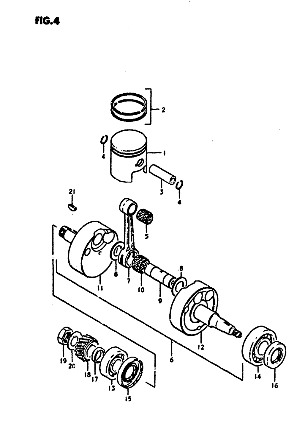 Piston - crankshaft