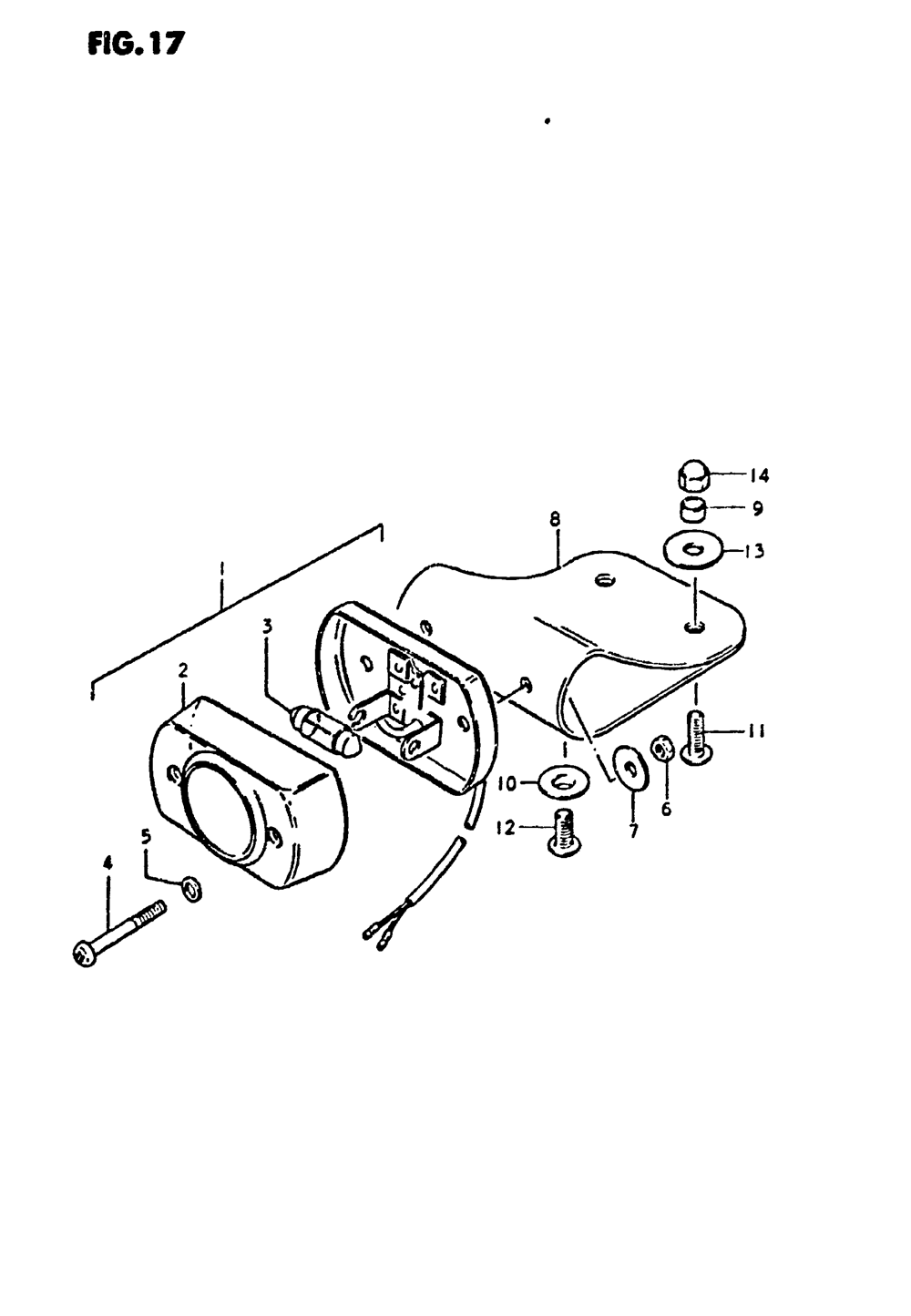 Tail lamp (ds125n)