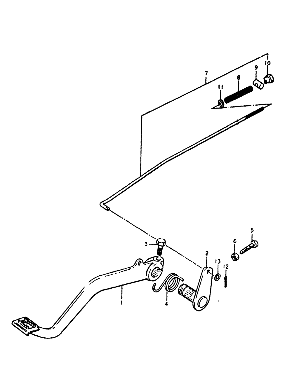 Rear brake (ds185c