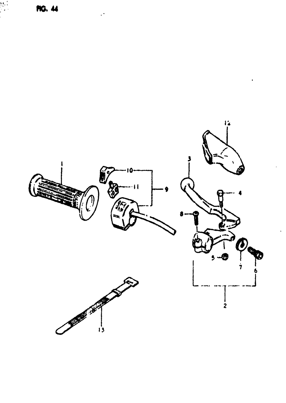 Left handle switch (ds125t)