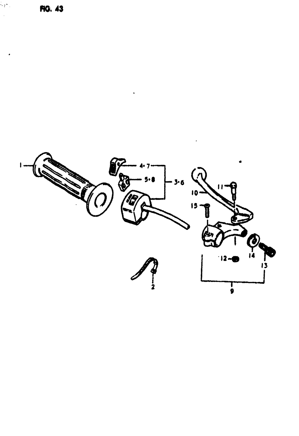 Left handle switch (ds185t. ds185n)