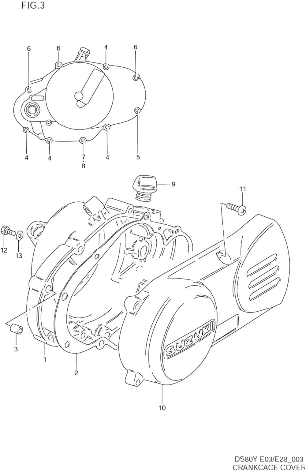 Crankcase cover