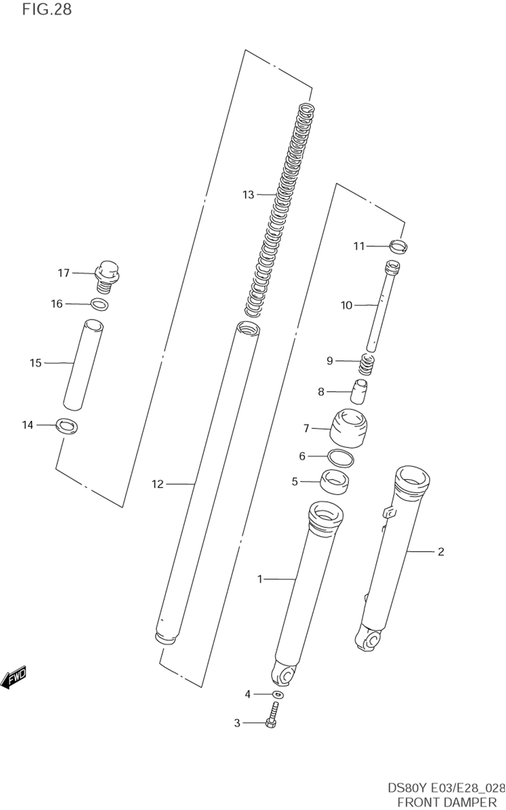 Front damper