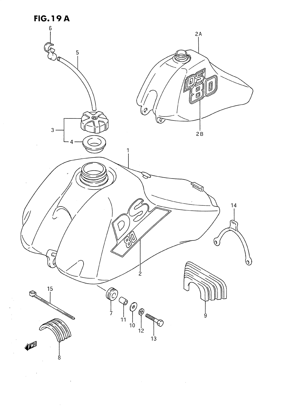 Fuel tank (model j_k)