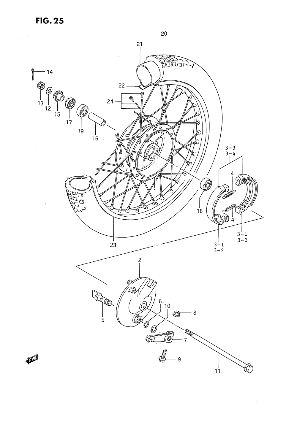 Front wheel