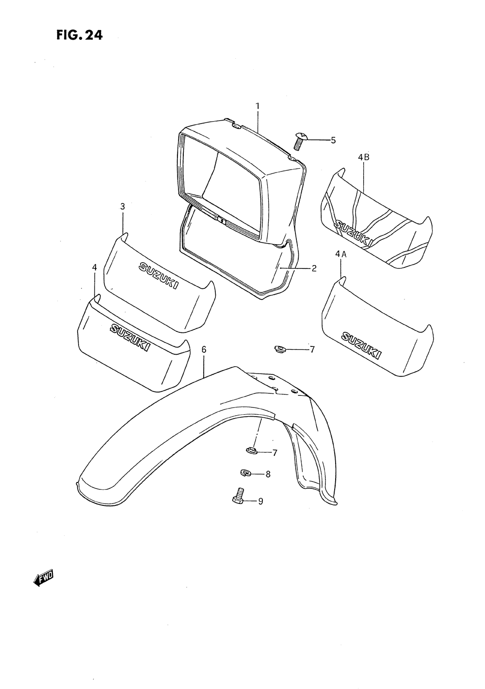 Headlamp housing