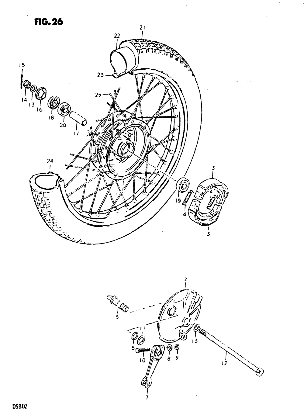 Front wheel