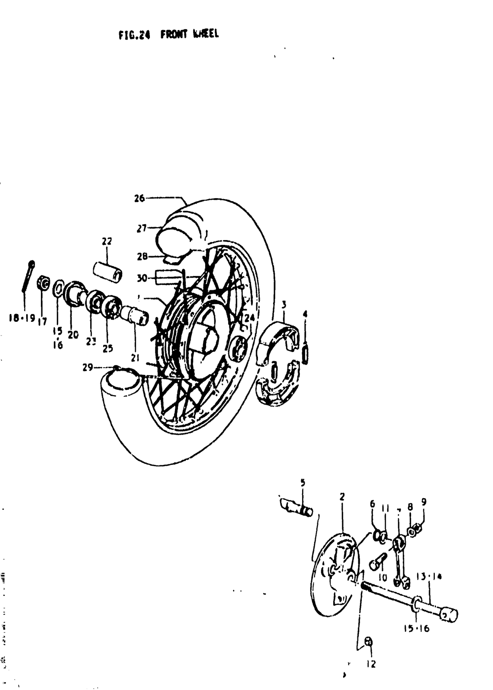 Front wheel