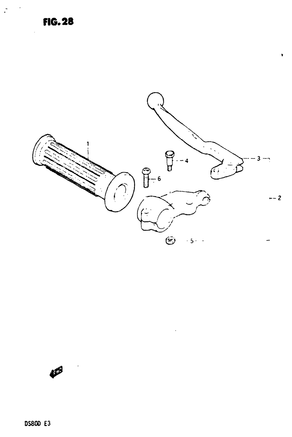 Left handle switch