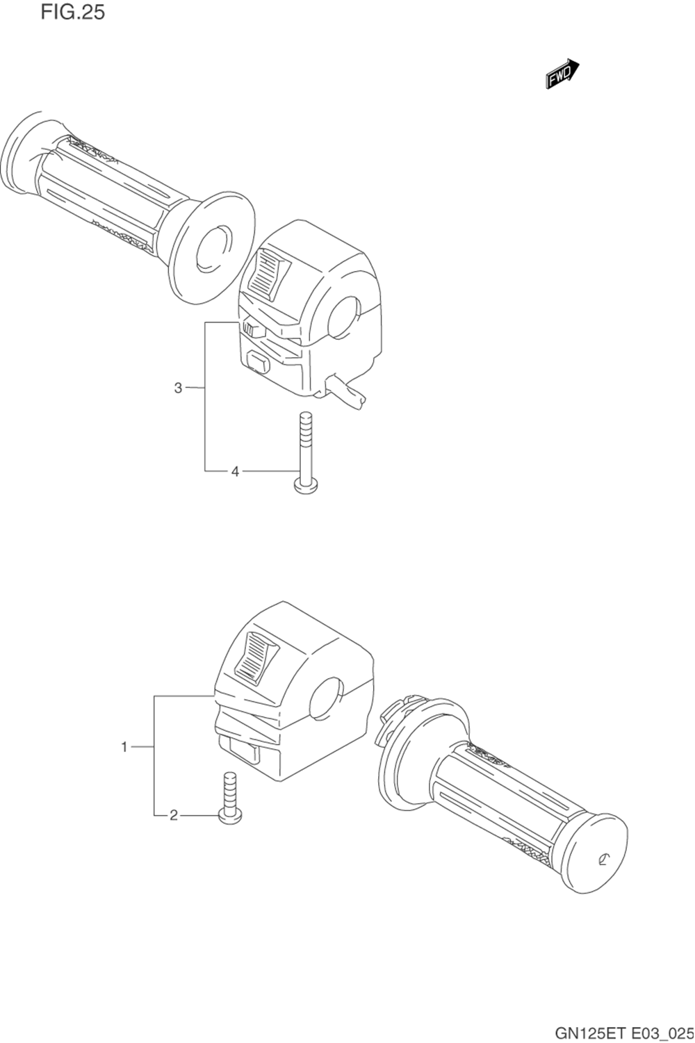 Handle switch