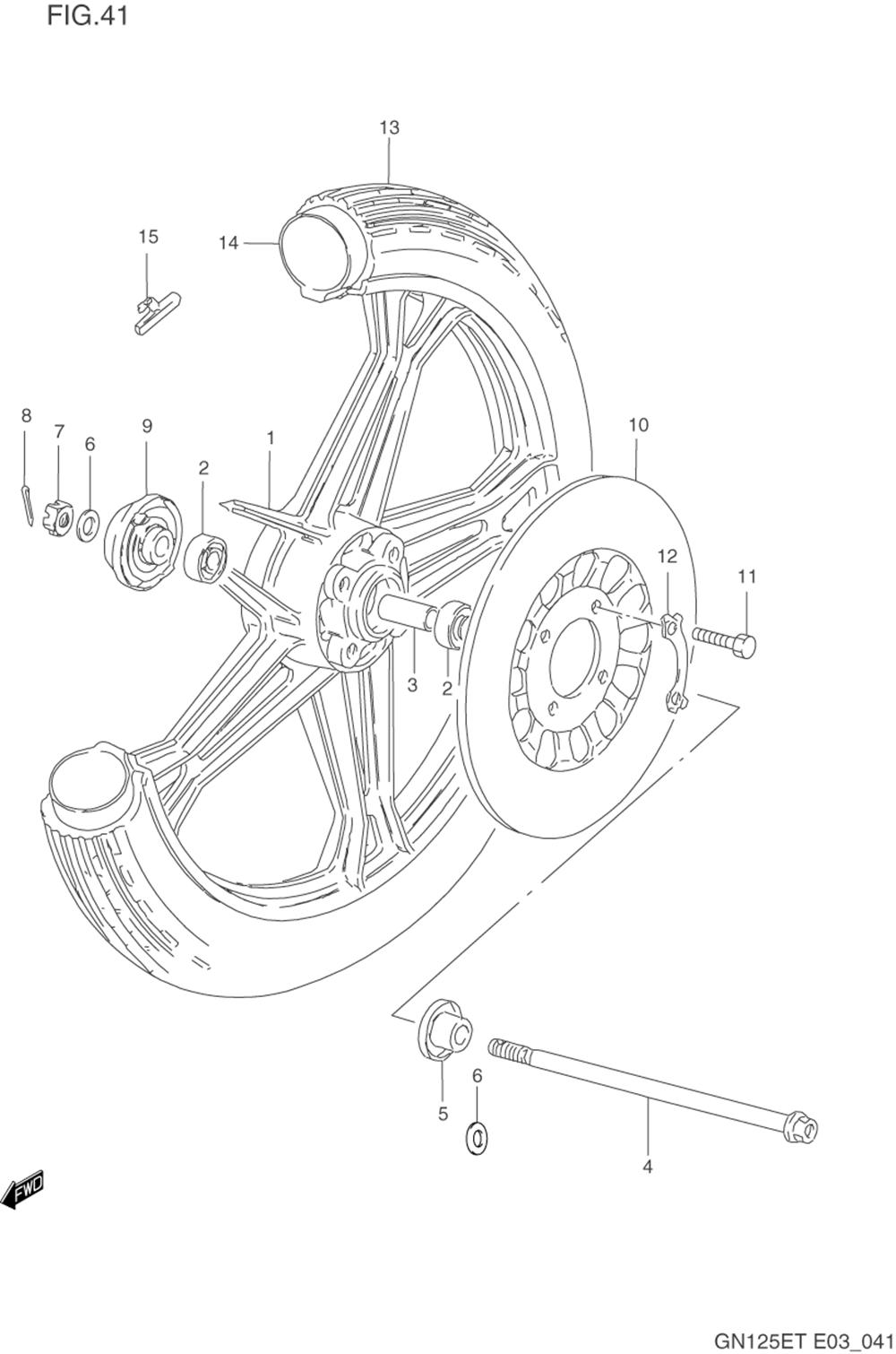 Front wheel