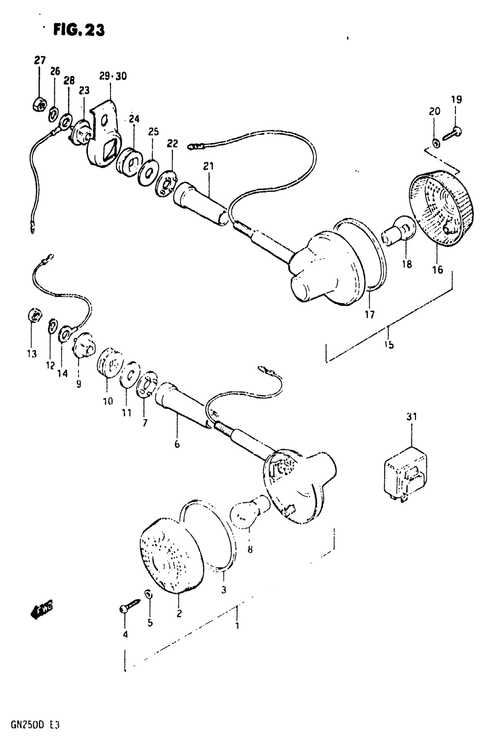 Turn signal lamp